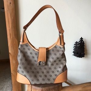 Authentic Dooney & Bourke hobo handbag